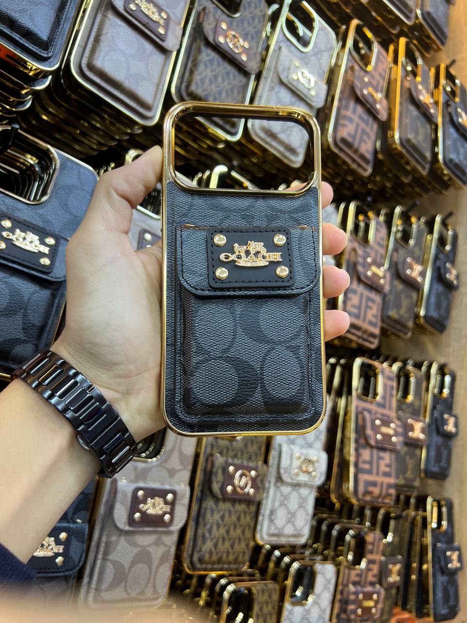Antichoc coach original pou iphone NOIR