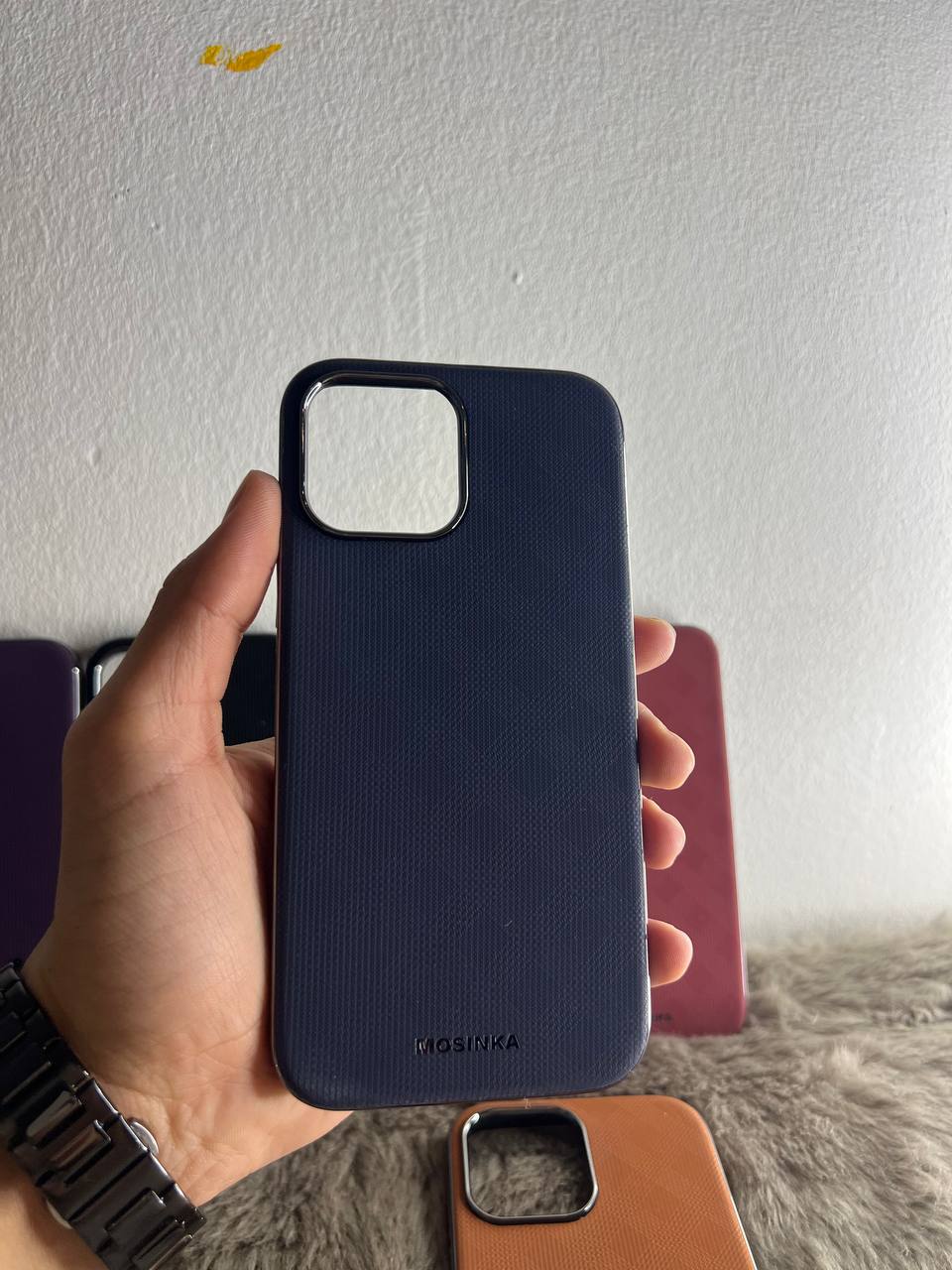 Antichoc Leather Mosinka Original Pour Iphone