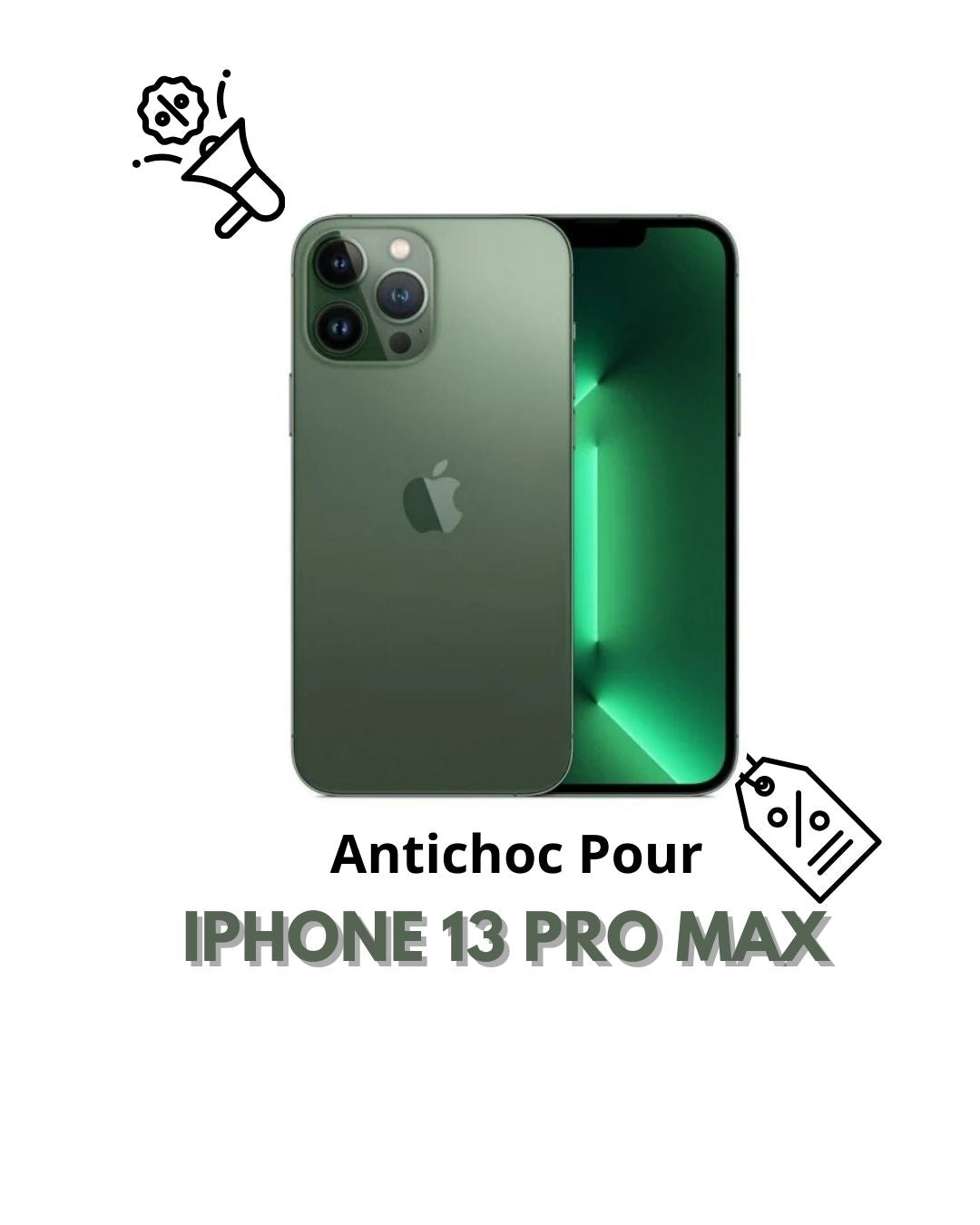 Antichoc Pour IPHONE 13 PRO MAX (PROMOTION)
