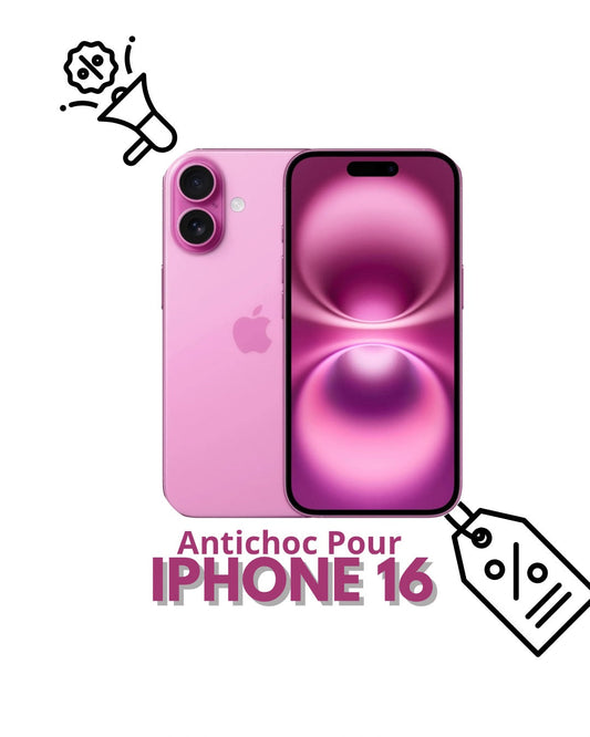 Antichoc Pour IPHONE 16 ( PROMOTION)