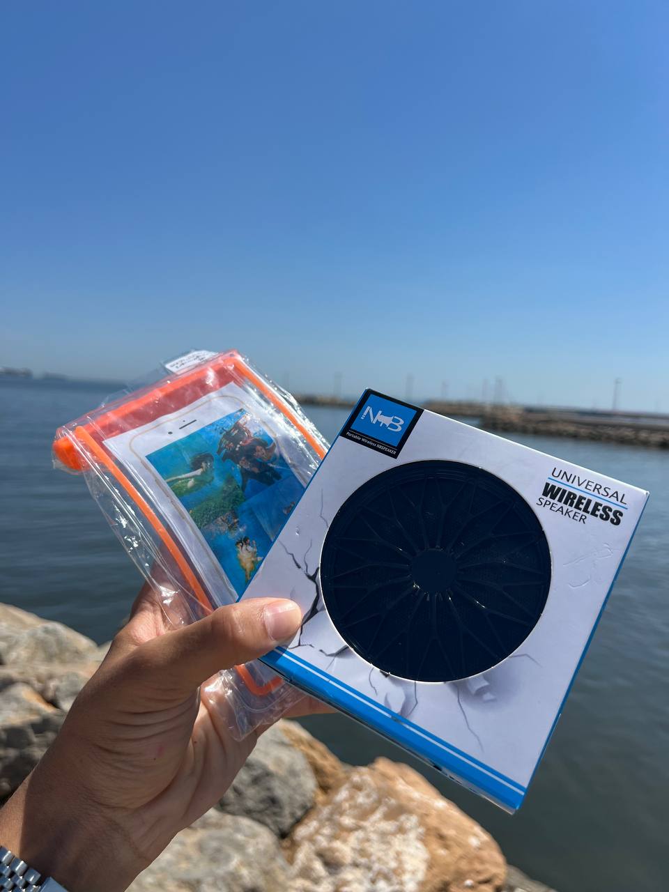 PACK SUMMER ( Speaker Bluetooth + Power Bank Original + pochete waterproof )