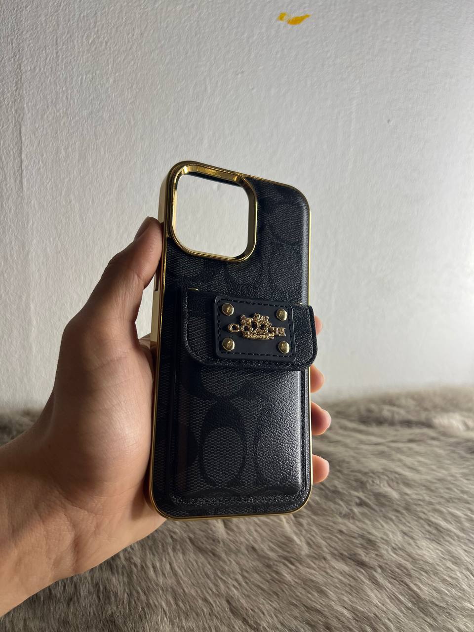 Antichoc coach original pou iphone NOIR