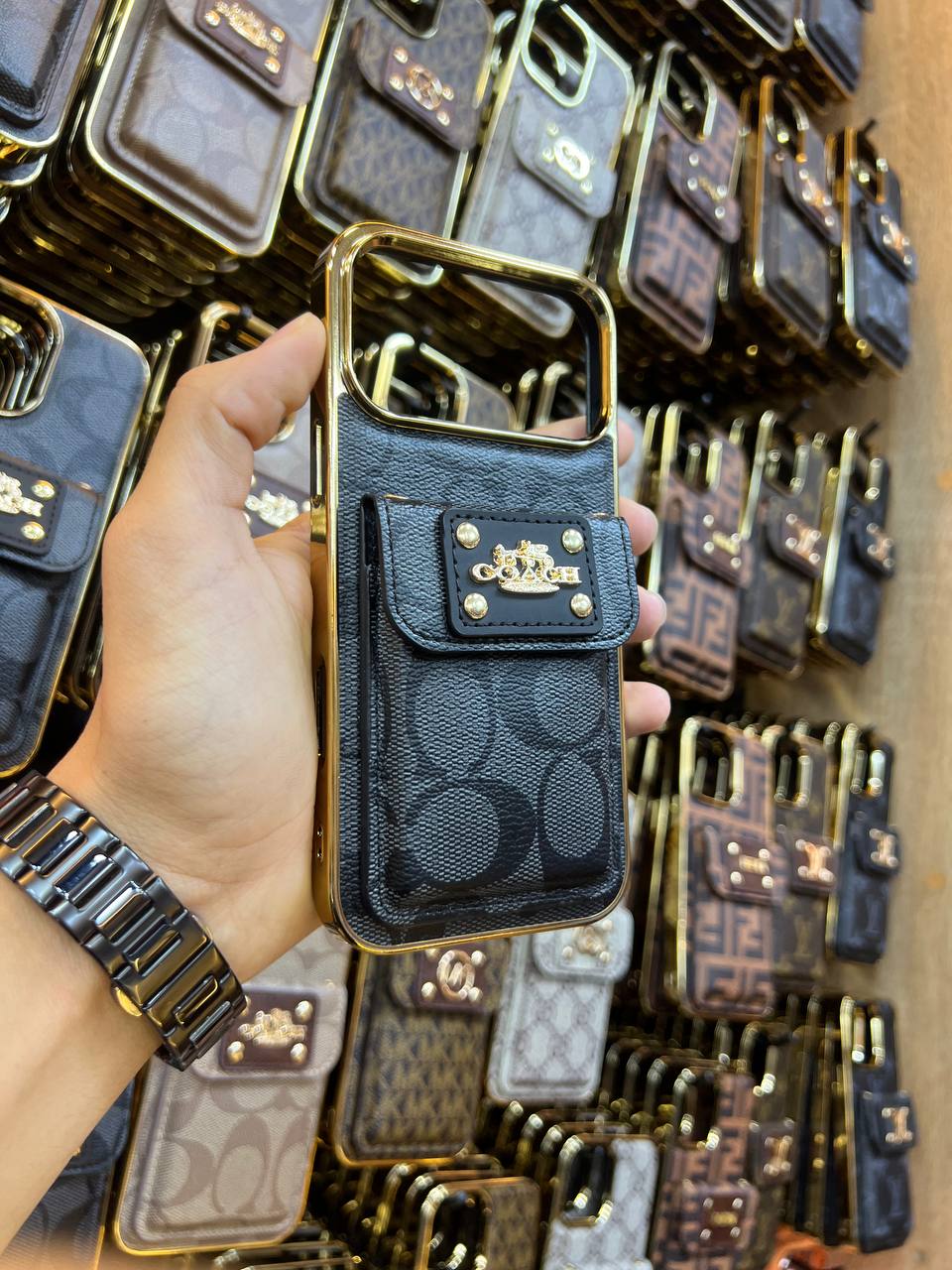 Antichoc coach original pou iphone NOIR