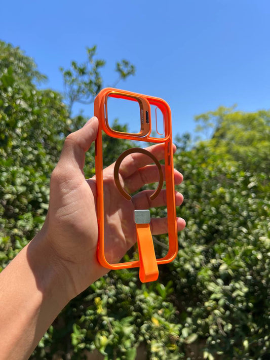 Antichoc 4 in 1 Original ( magsafe + support + main libre ) Pour iphone / ORANGE