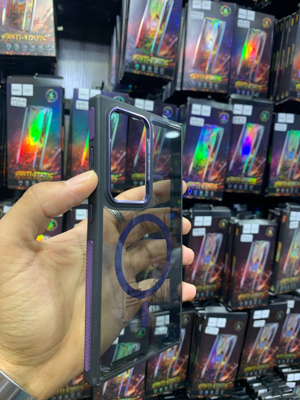 Antichoc Fumer Magsafe Titanium Camera Pour samsung