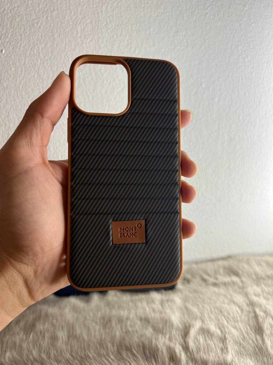 Antichoc Mont Blanc Original Pour Iphone / BROWN