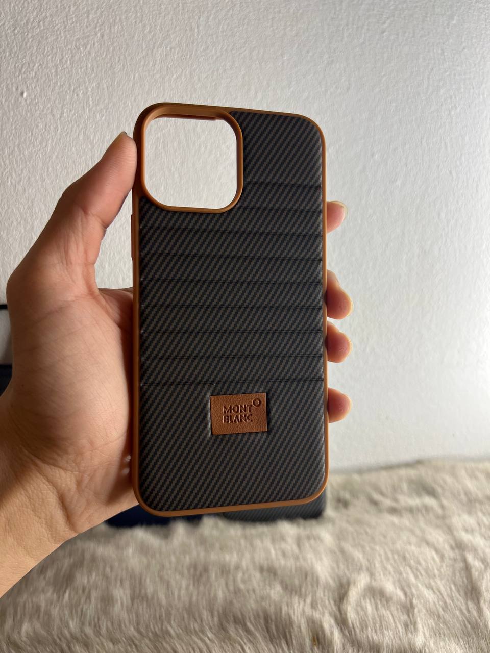 Antichoc Mont Blanc Original Pour Iphone / BROWN