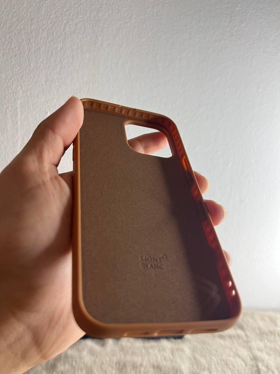 Antichoc Mont Blanc Original Pour Iphone / BROWN