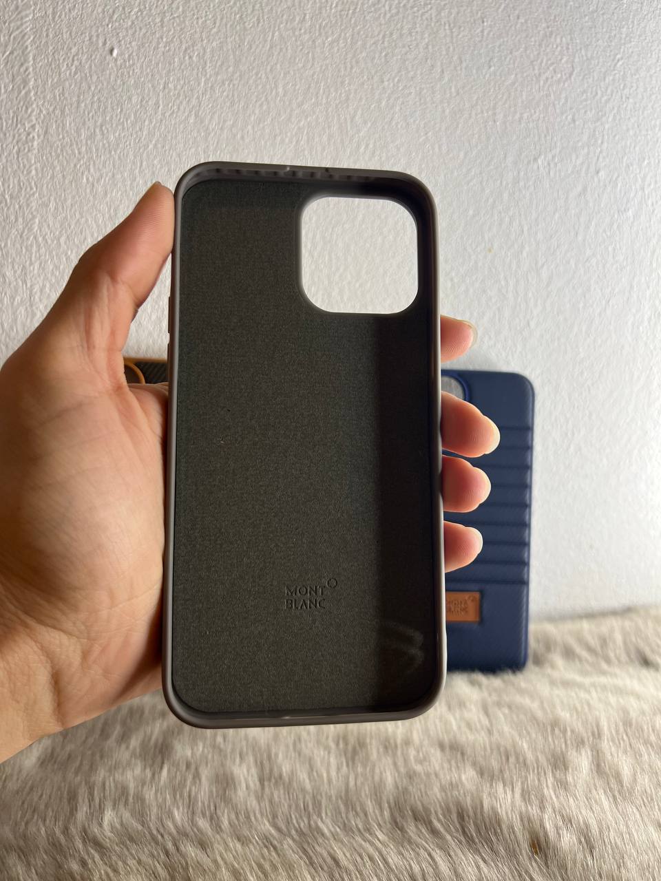 Antichoc Mont Blanc Original Pour Iphone / Gray