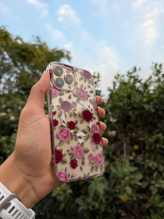 Antichoc Roses pour iphone femme #2