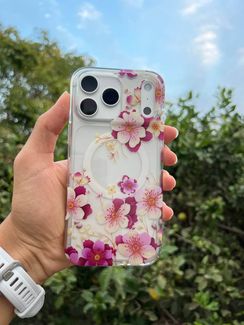 Antichoc Roses pour iphone femme #5