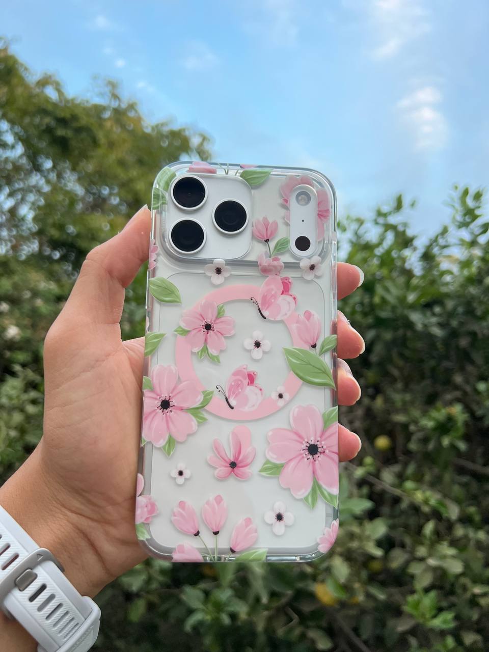 Antichoc Roses pour iphone femme #4