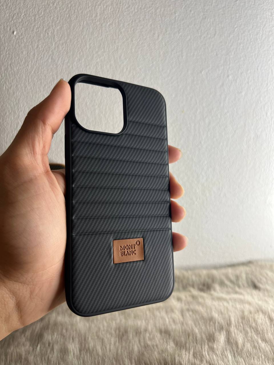 Antichoc Mont Blanc Original Pour Iphone / BLACK