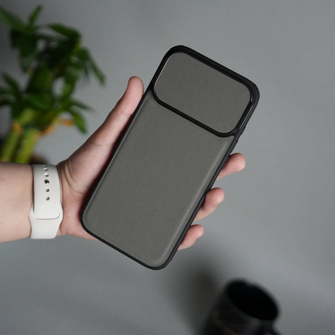 Antichoc Leather Original avec support et protection camera