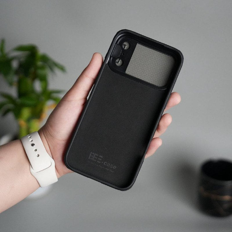 Antichoc Leather Original avec support et protection camera