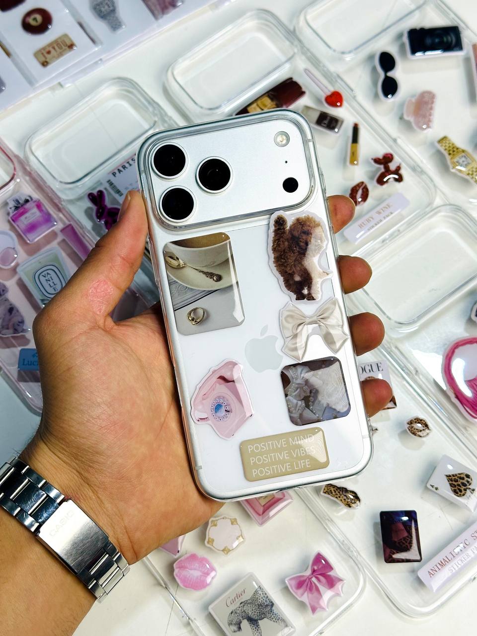 Antichoc Crystal Avec motif Original pour Iphone #6