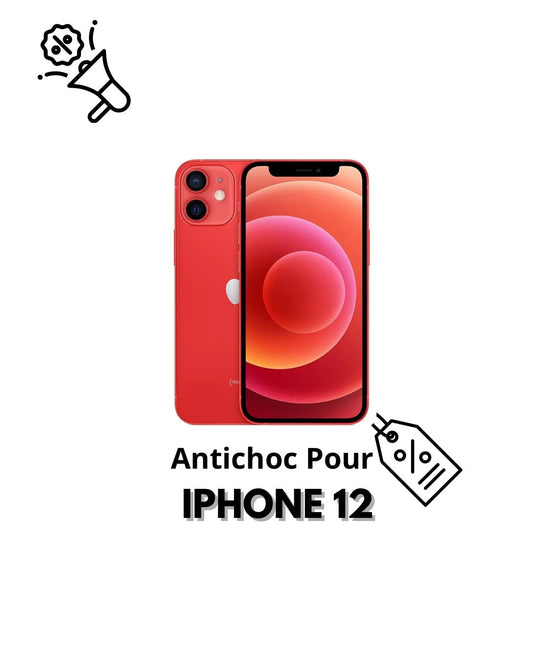 Antichoc Pour IPHONE 12 (PROMOTION)
