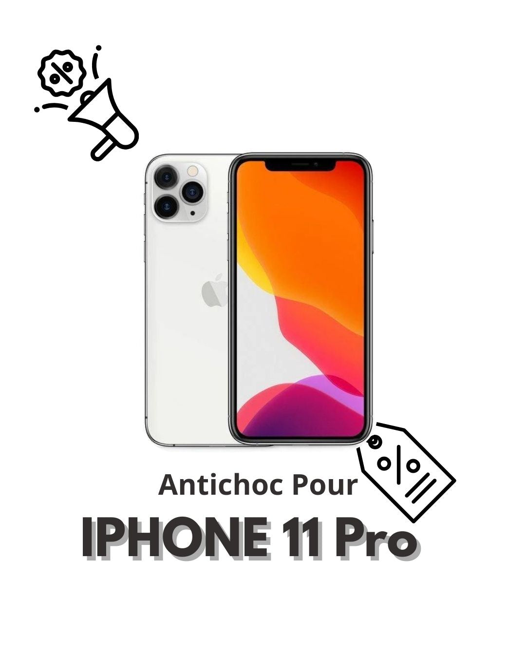 Antichoc Pour IPHONE 11 PRO (PROMOTION)