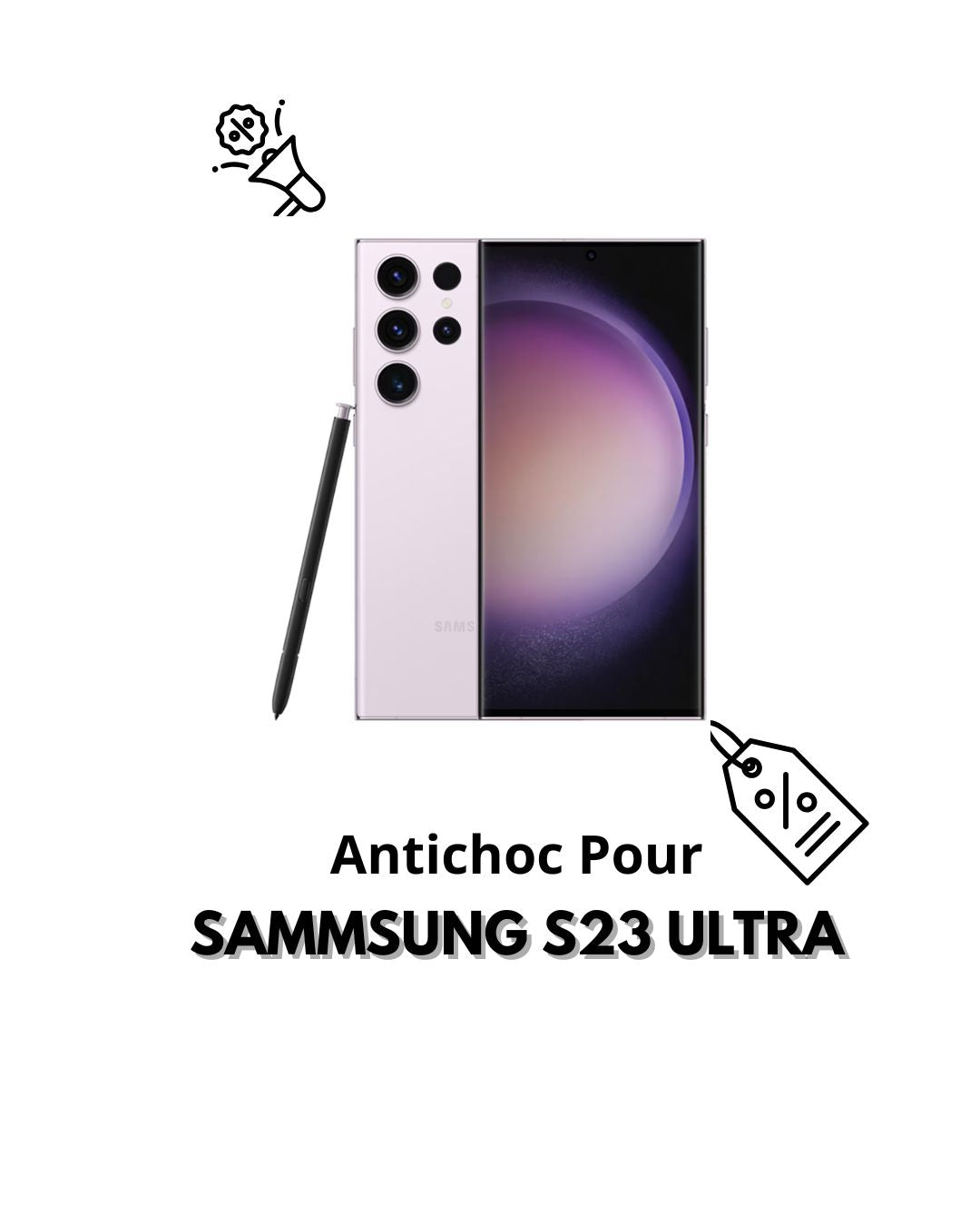 Antichoc Pour Samsung S23 Ultra (High Quality)