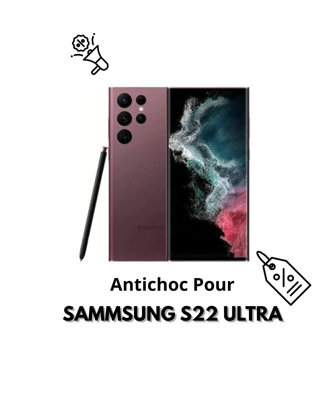 Antichoc Pour Samsung S22 Ultra