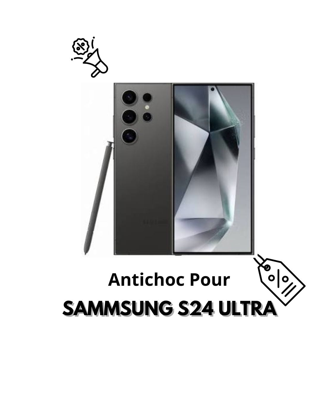 Antichoc Pour Samsung S24 Ultra (High Quality)
