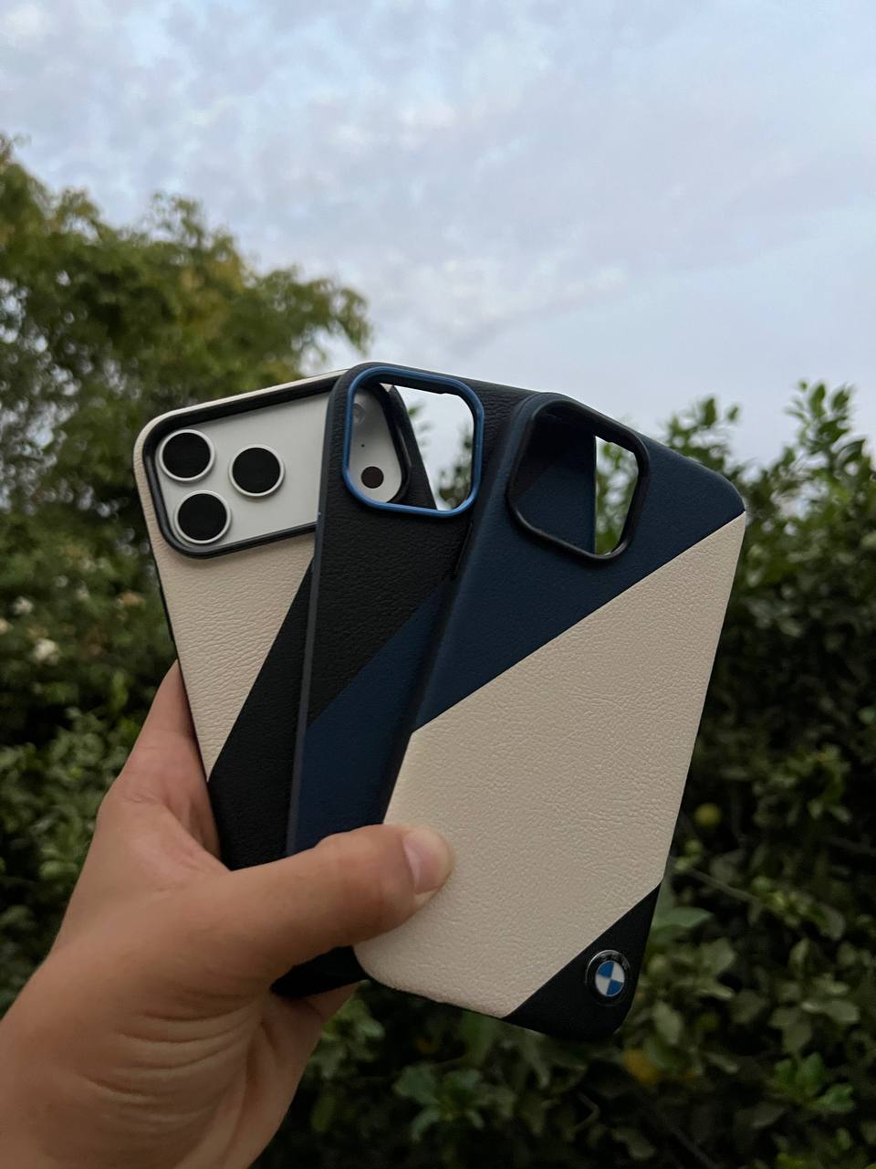 Antichoc Bmw Leather Original Pour Iphone