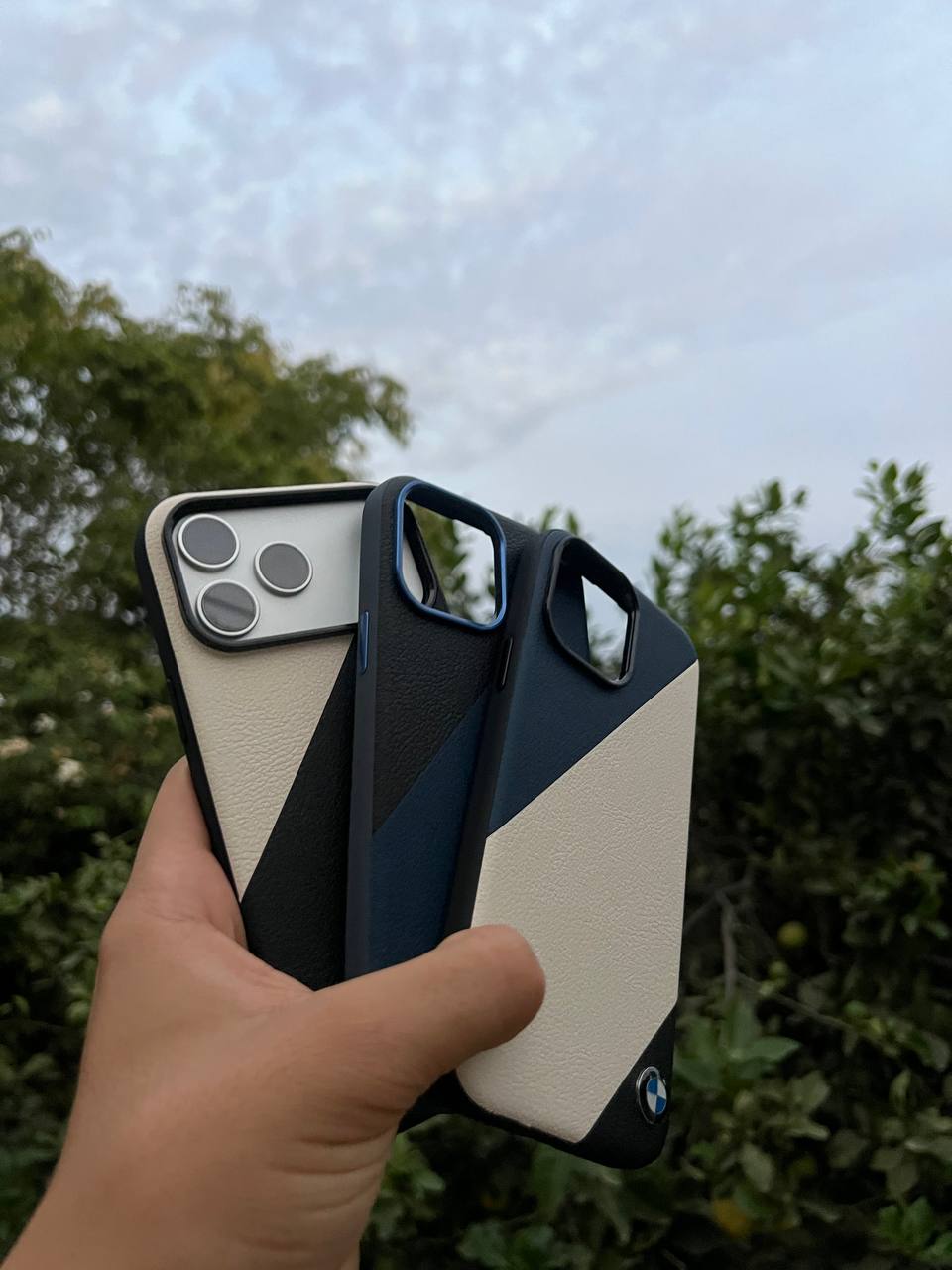 Antichoc Bmw Leather Original Pour Iphone