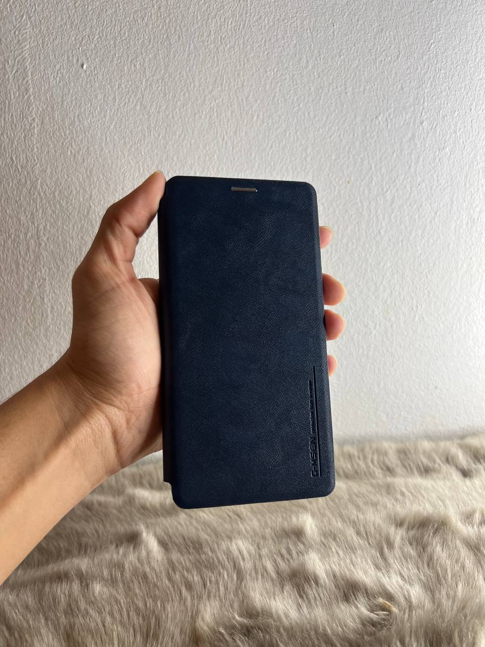 Antichoc cuire original + cover + magsafe Pour samsung / NAVY