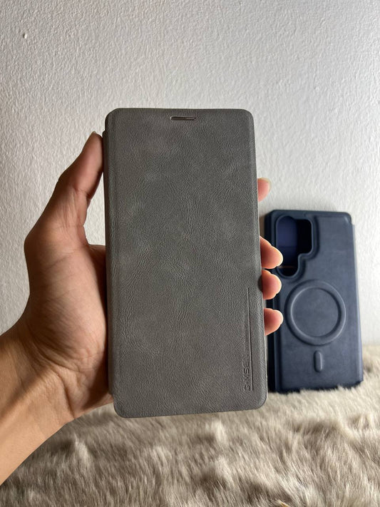 Antichoc cuire original + cover + magsafe Pour samsung / GRAY
