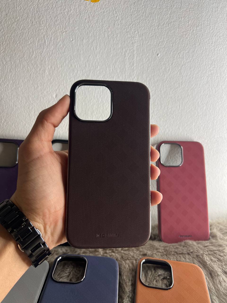 Antichoc Leather Mosinka Original Pour Iphone