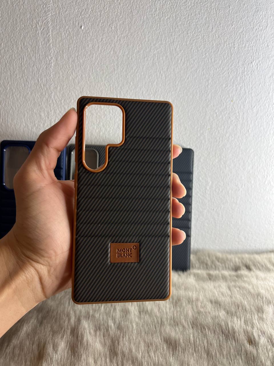 Antichoc Mont Blanc Original Pour Samsung / BROWN