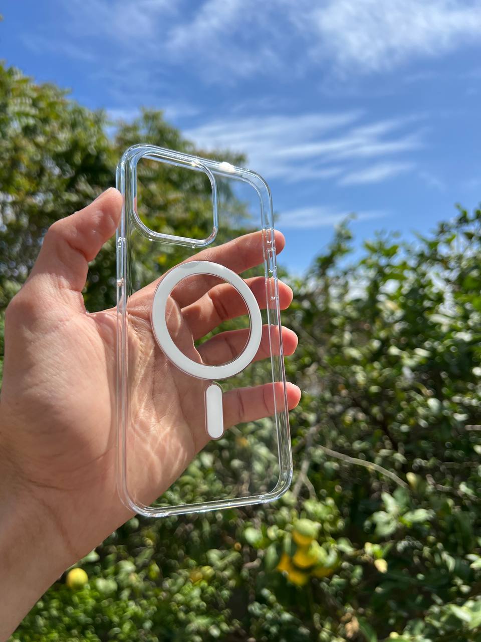 Antichoc Transparent Magsafe Identique Crystal Original Pour Iphone