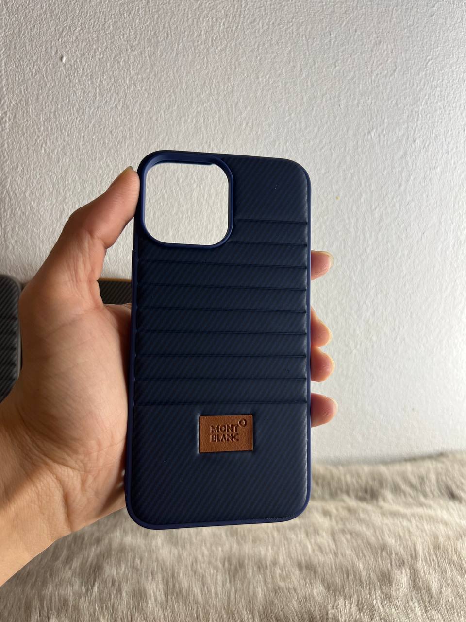 Antichoc Mont Blanc Original Pour Iphone / NAVY