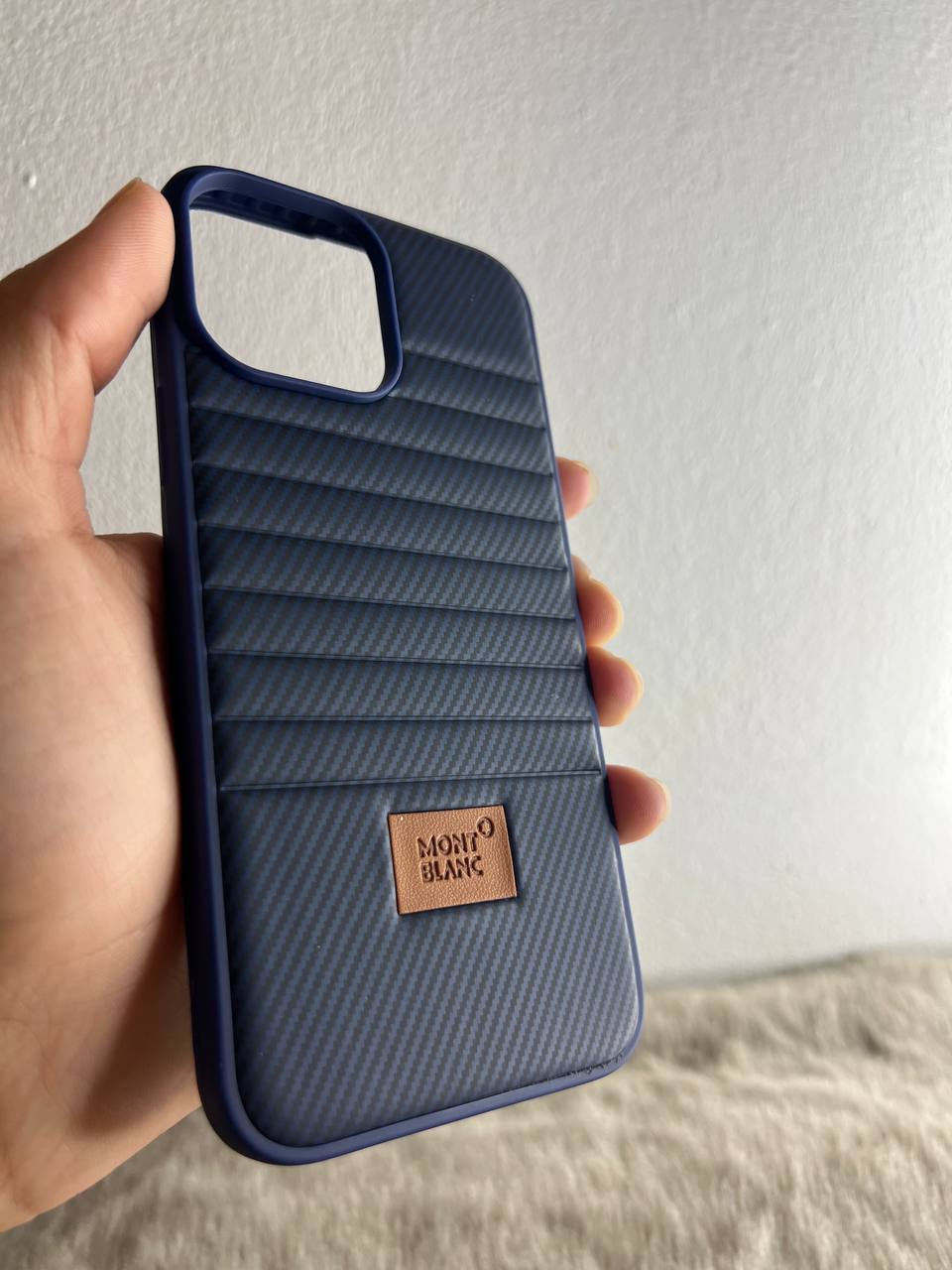 Antichoc Mont Blanc Original Pour Iphone / NAVY
