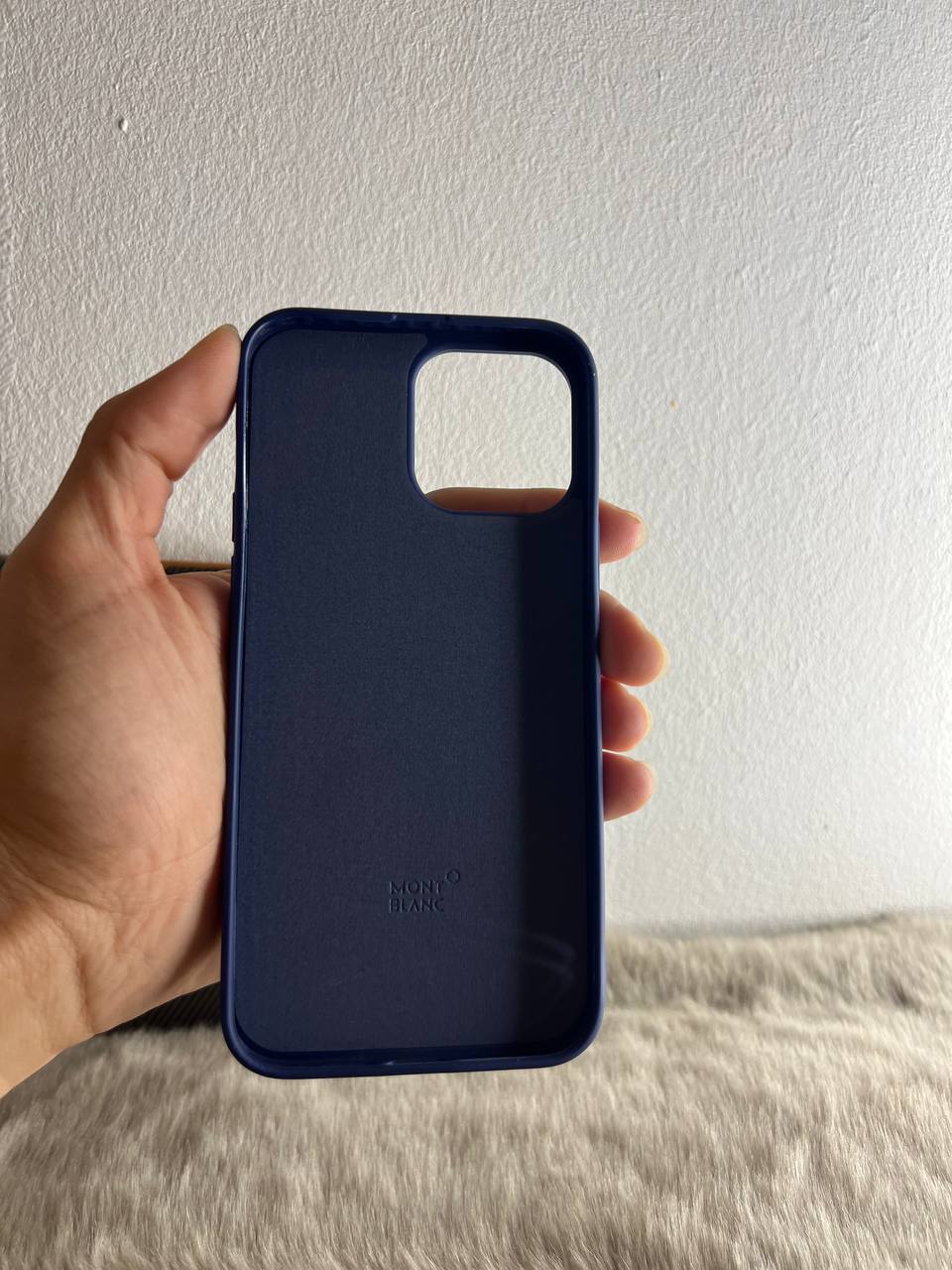 Antichoc Mont Blanc Original Pour Iphone / NAVY