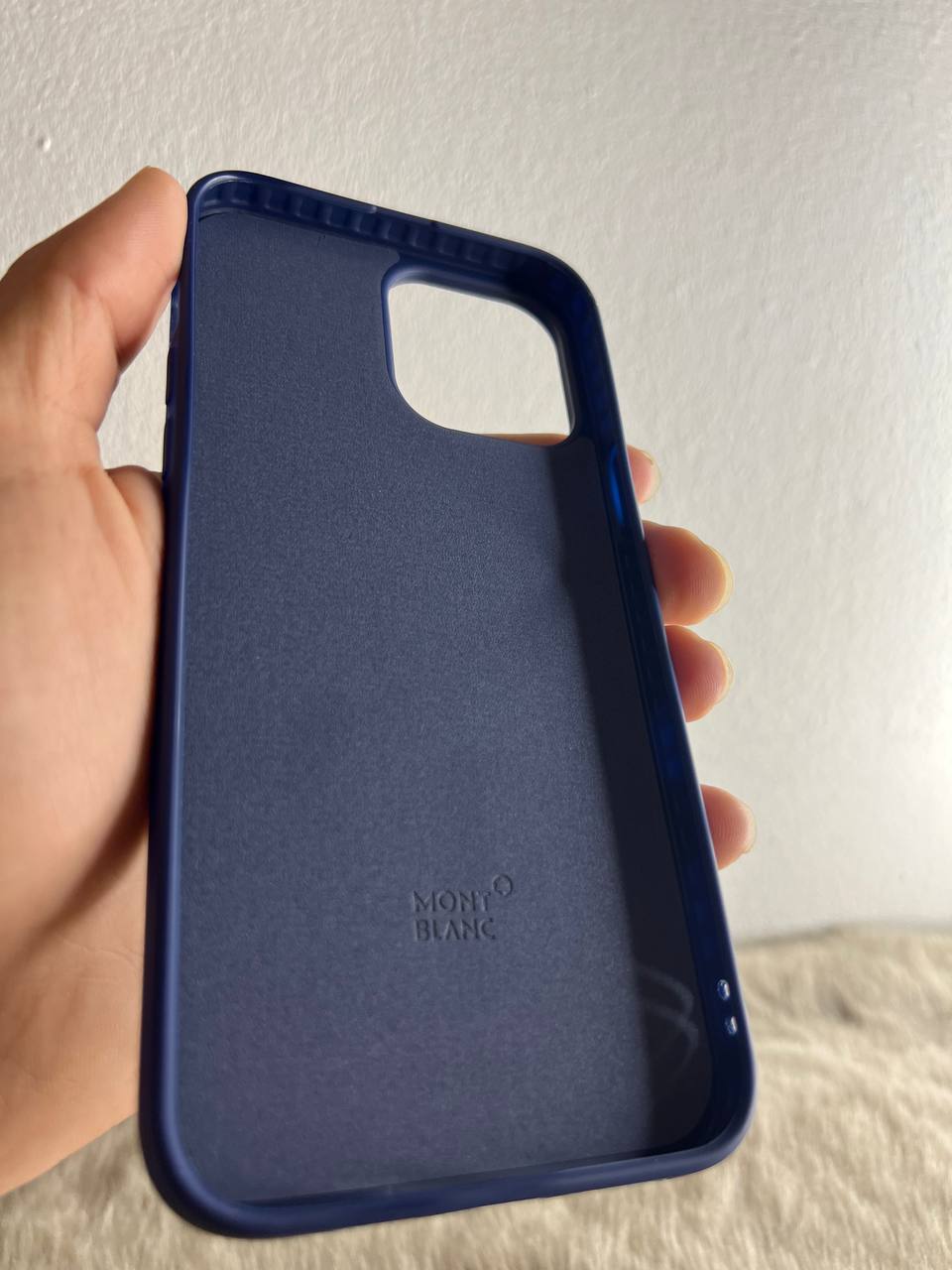 Antichoc Mont Blanc Original Pour Iphone / NAVY