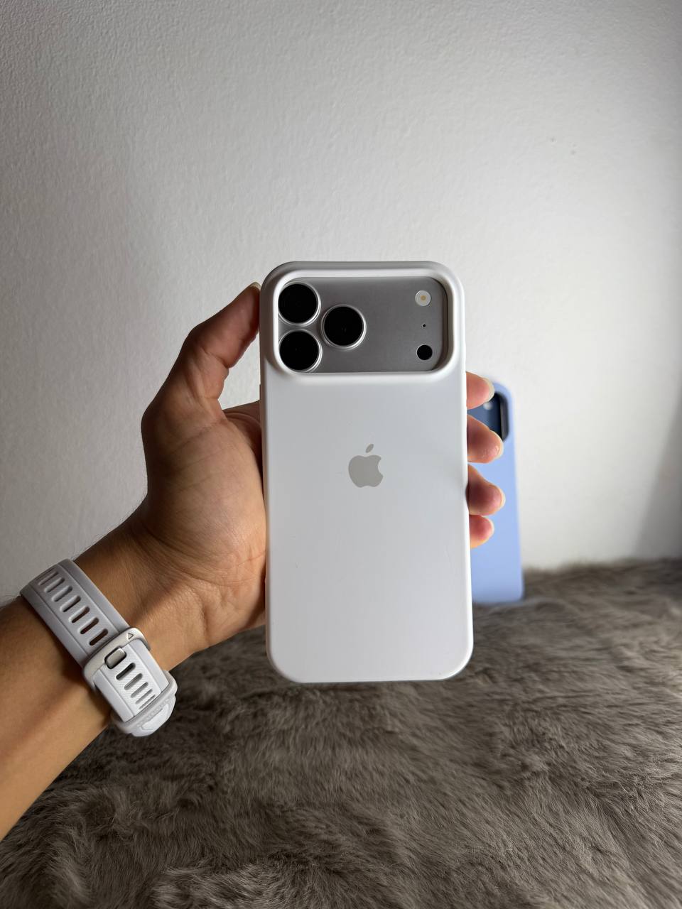 Kit Iphone 18 pro max Titanium + case silicone