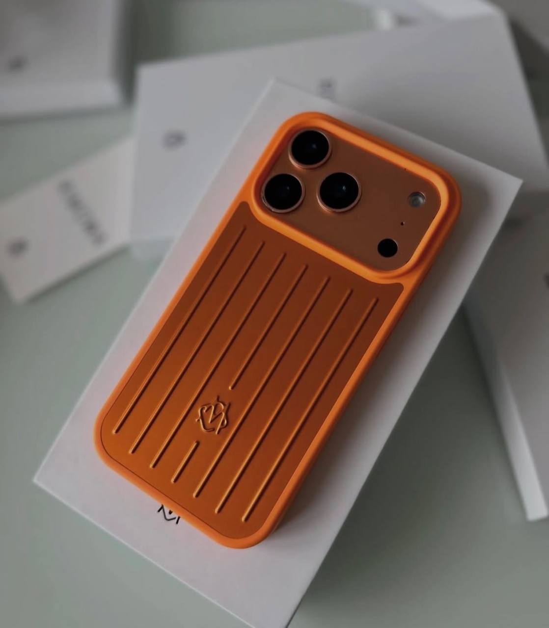 Antichoc Rimowa Pour Iphone / ORANGE